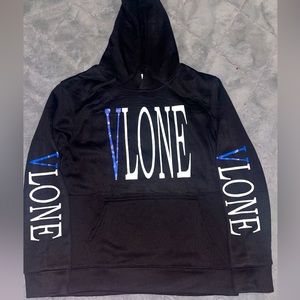 VLONE Blue Black and White Sweatshirt